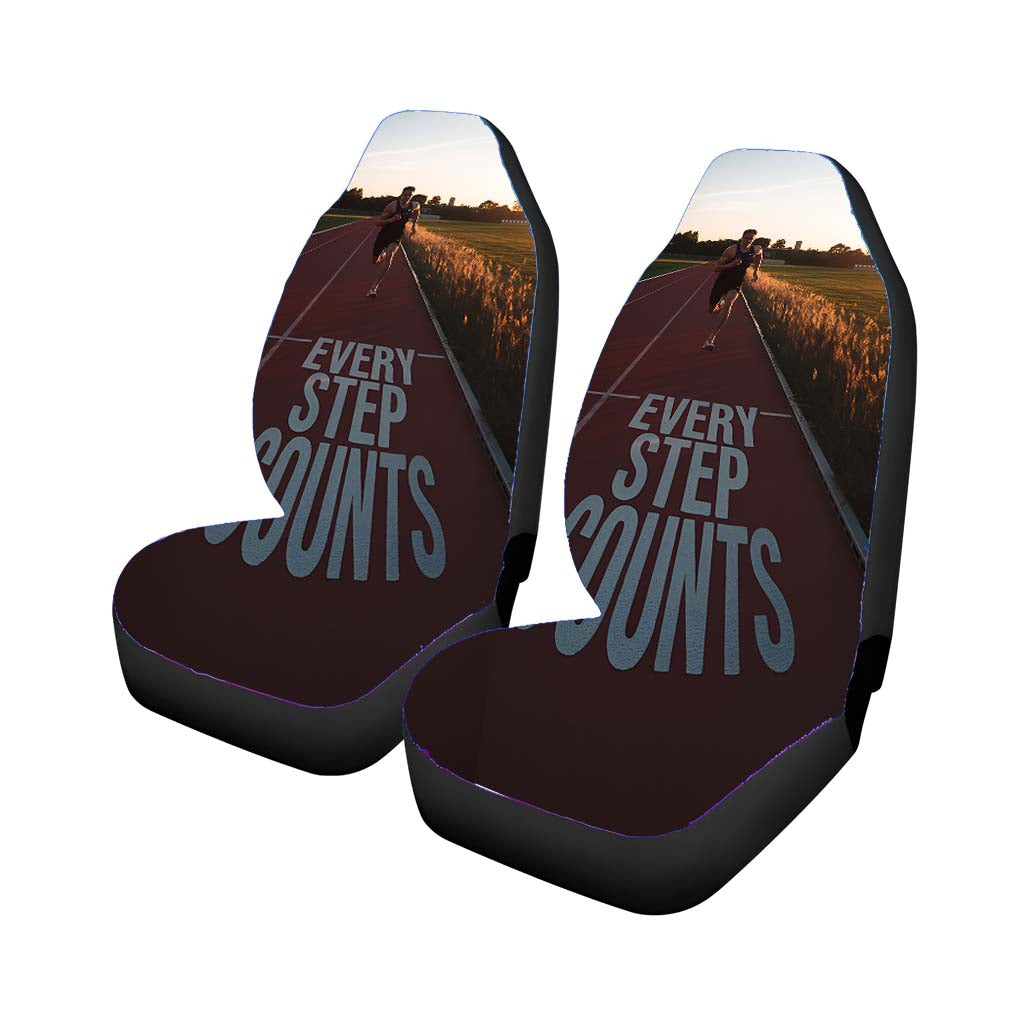 Every Step Counts car Seat Covers