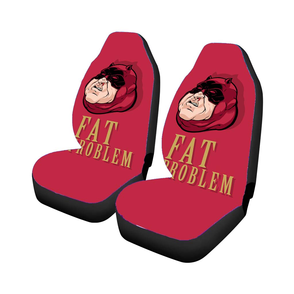 Fat Daredevil Hero Noproblem car Seat Covers