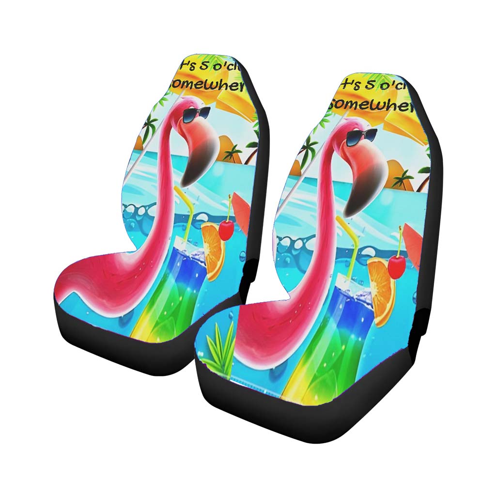 Flamingo car Seat Covers