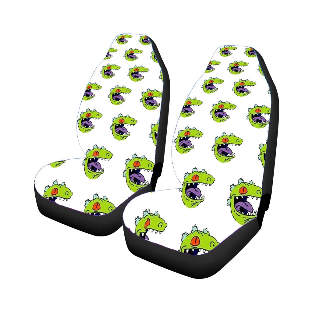 Fondos De Pantalla Rugrats Reptar Head Pattern car Seat Covers