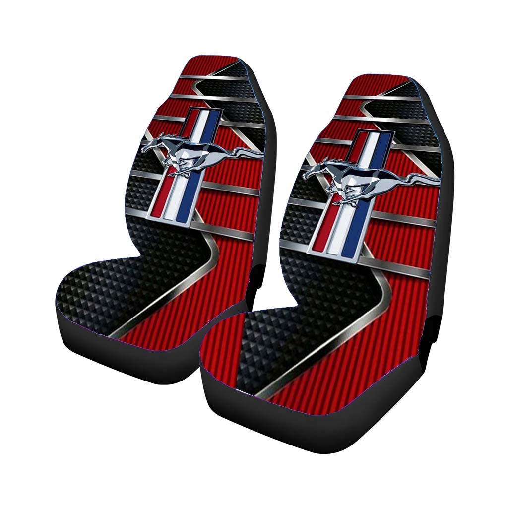 Ford Mustang Metal Logo car Seat Covers