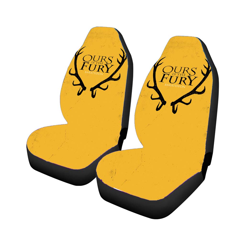 Game Of Thrones Baratheon Ours Is The Fury car Seat Covers