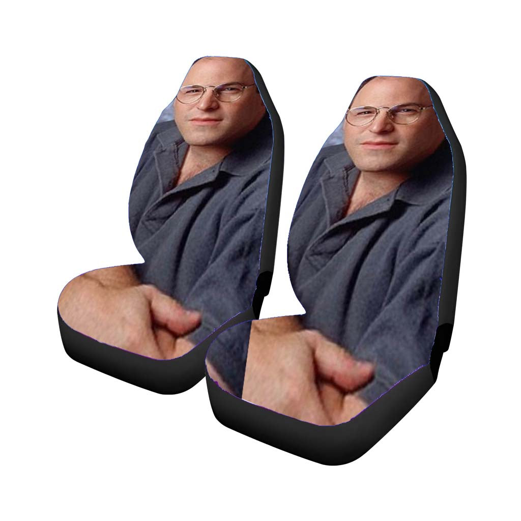 George Costanza Portrait car Seat Covers