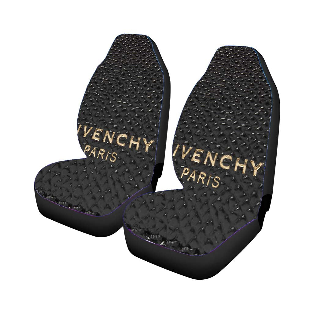 Givenchy Black Eros Grained Leather car Seat Covers