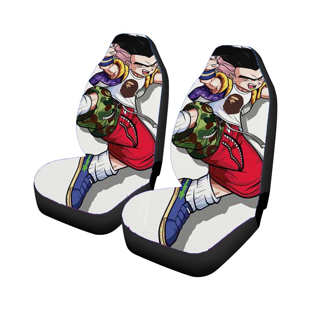 Gotenks X Bape car Seat Covers