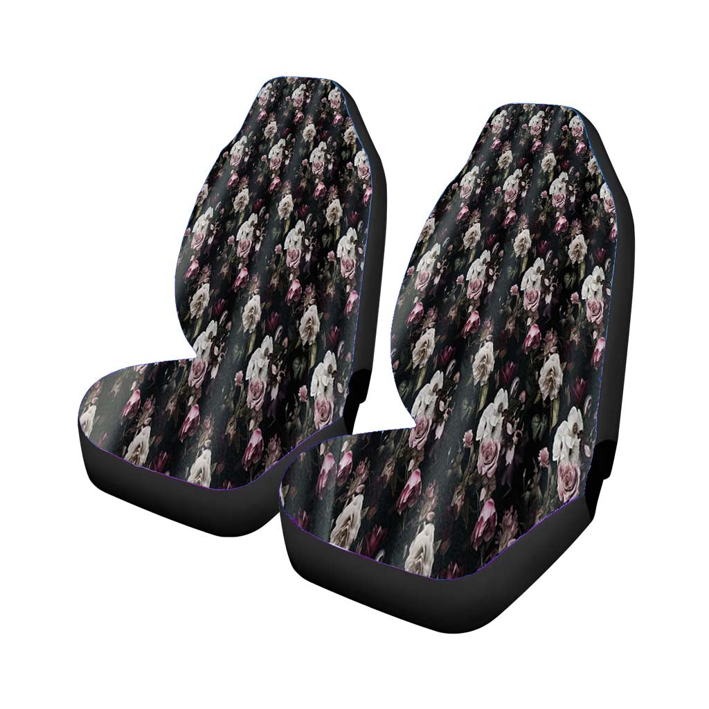 Gothic Floral car Seat Covers