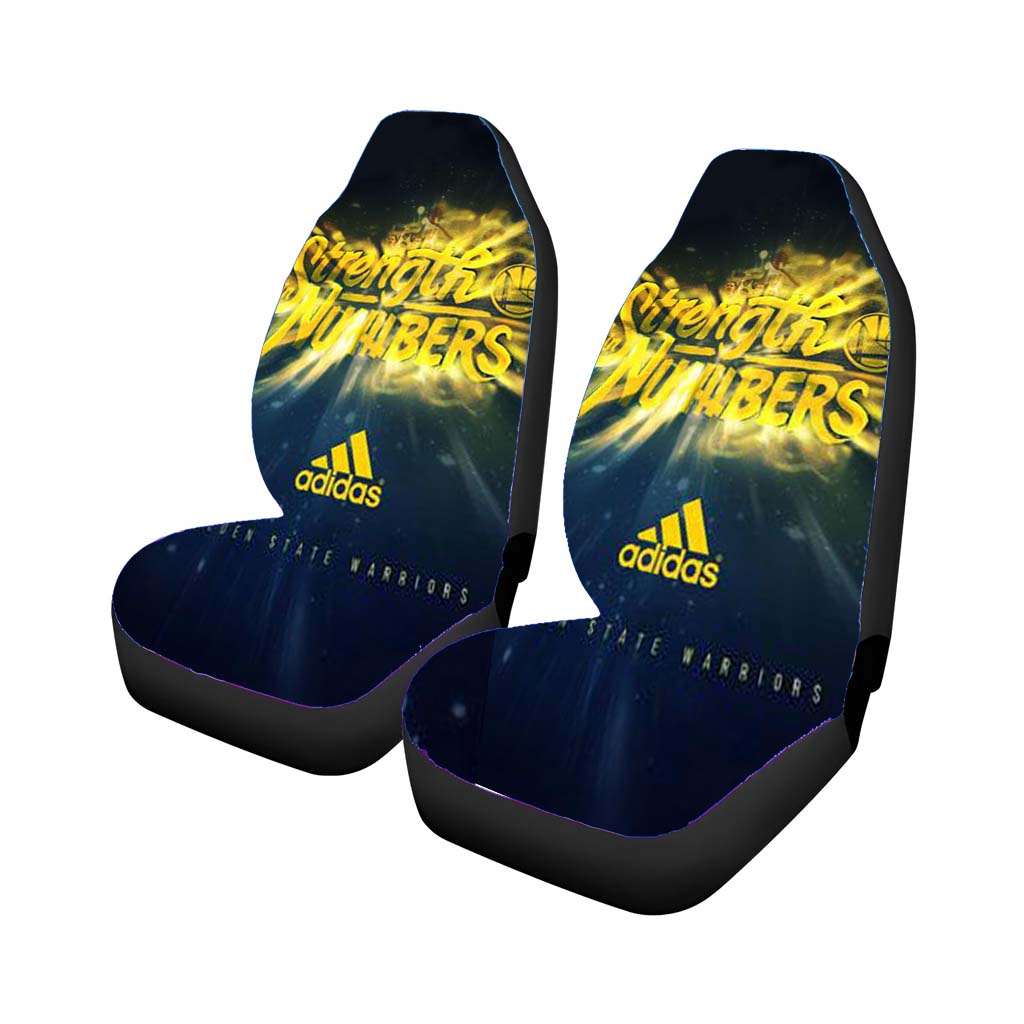 Gsw Strength In Numbers Adidas car Seat Covers