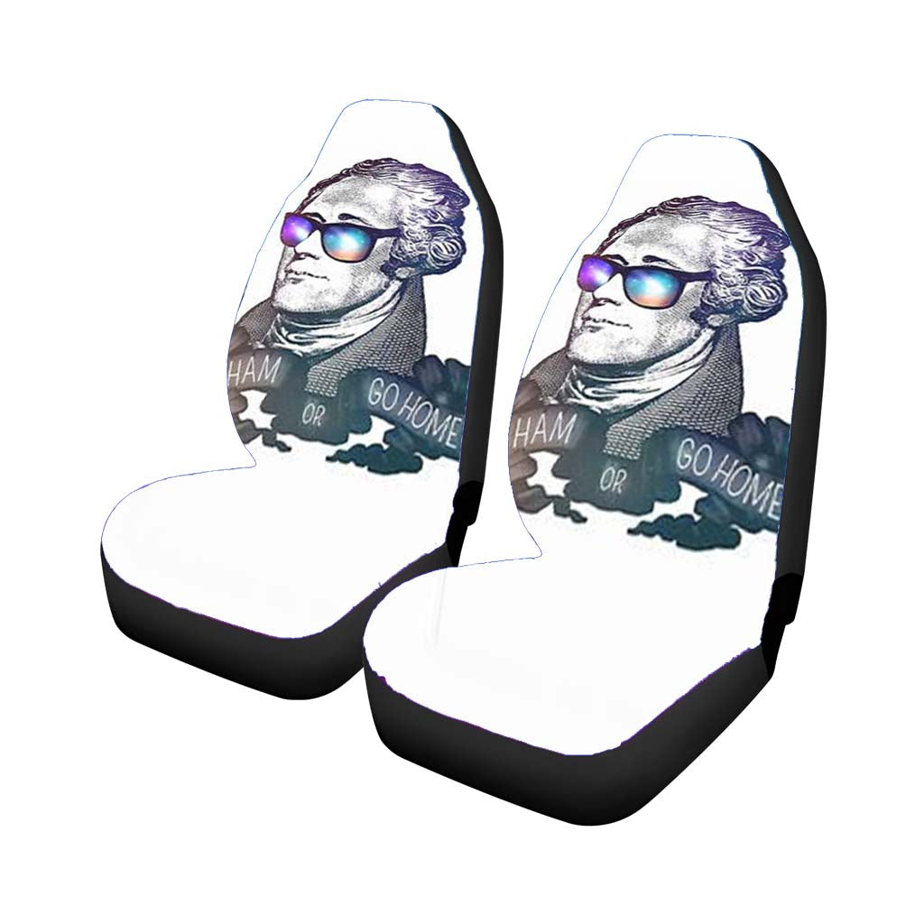 Hamilton Go Ham Or Go Home car Seat Covers