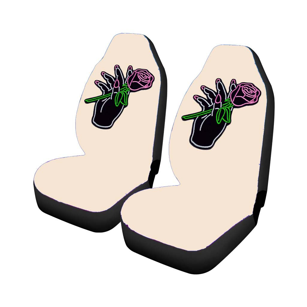 Hand Me The Flower Wallpaper car Seat Covers