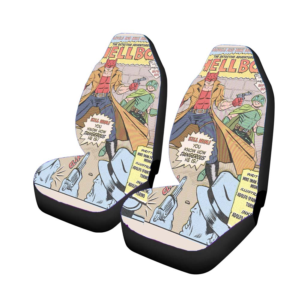 Hellboy Detective car Seat Covers
