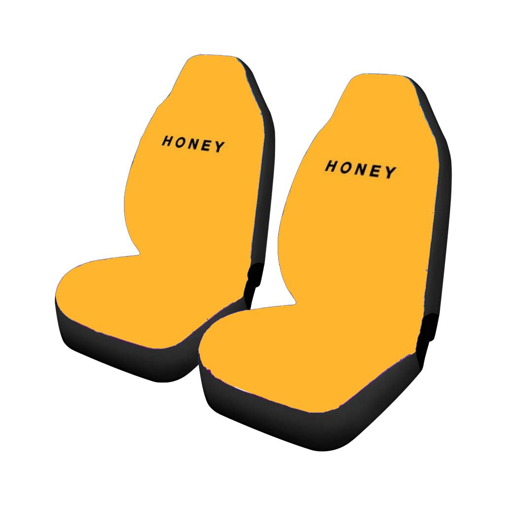 Honey Aesthetic car Seat Covers