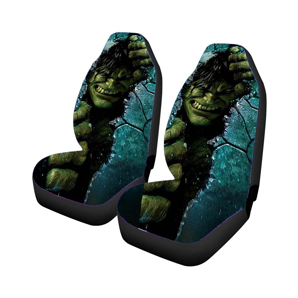 Hulk Broken Building Wall car Seat Covers