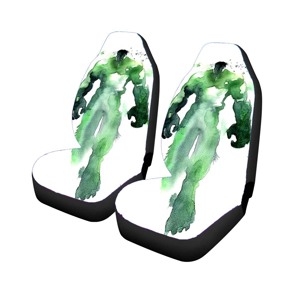Hulk Watercolor Paint car Seat Covers