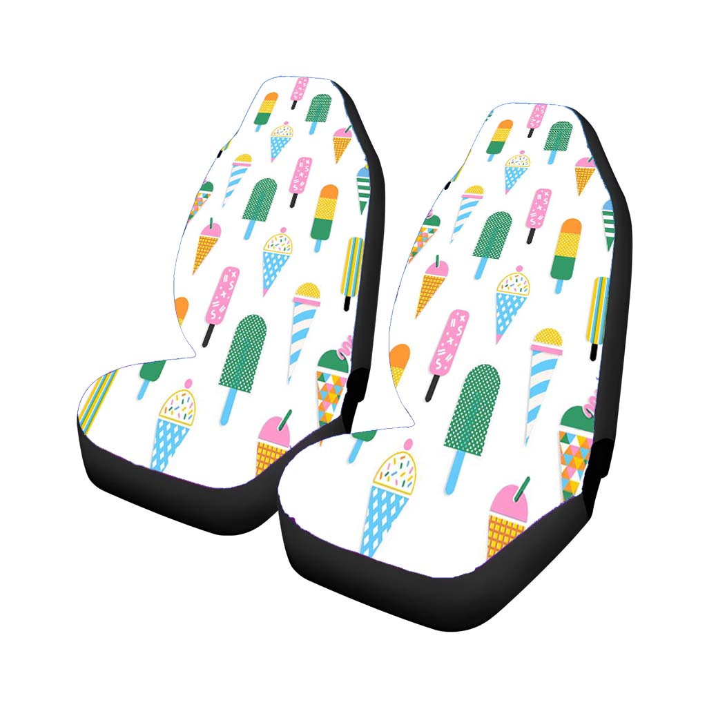 Ice Cream Pattern car Seat Covers
