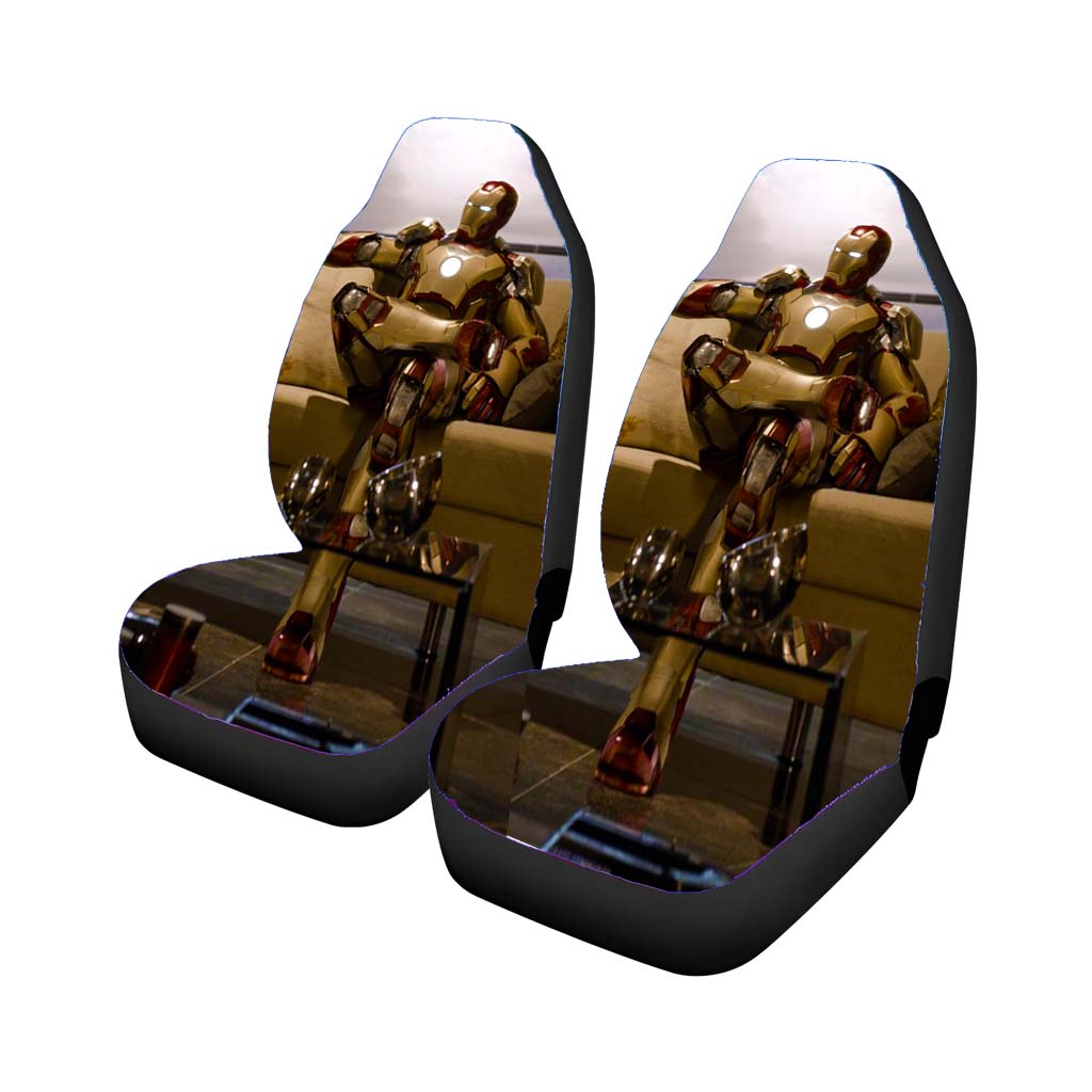 Iron Man Mark Xlii car Seat Covers