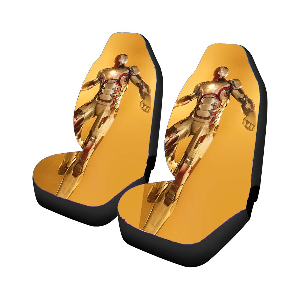 Iron Man Marvel Hero Avengers Art car Seat Covers