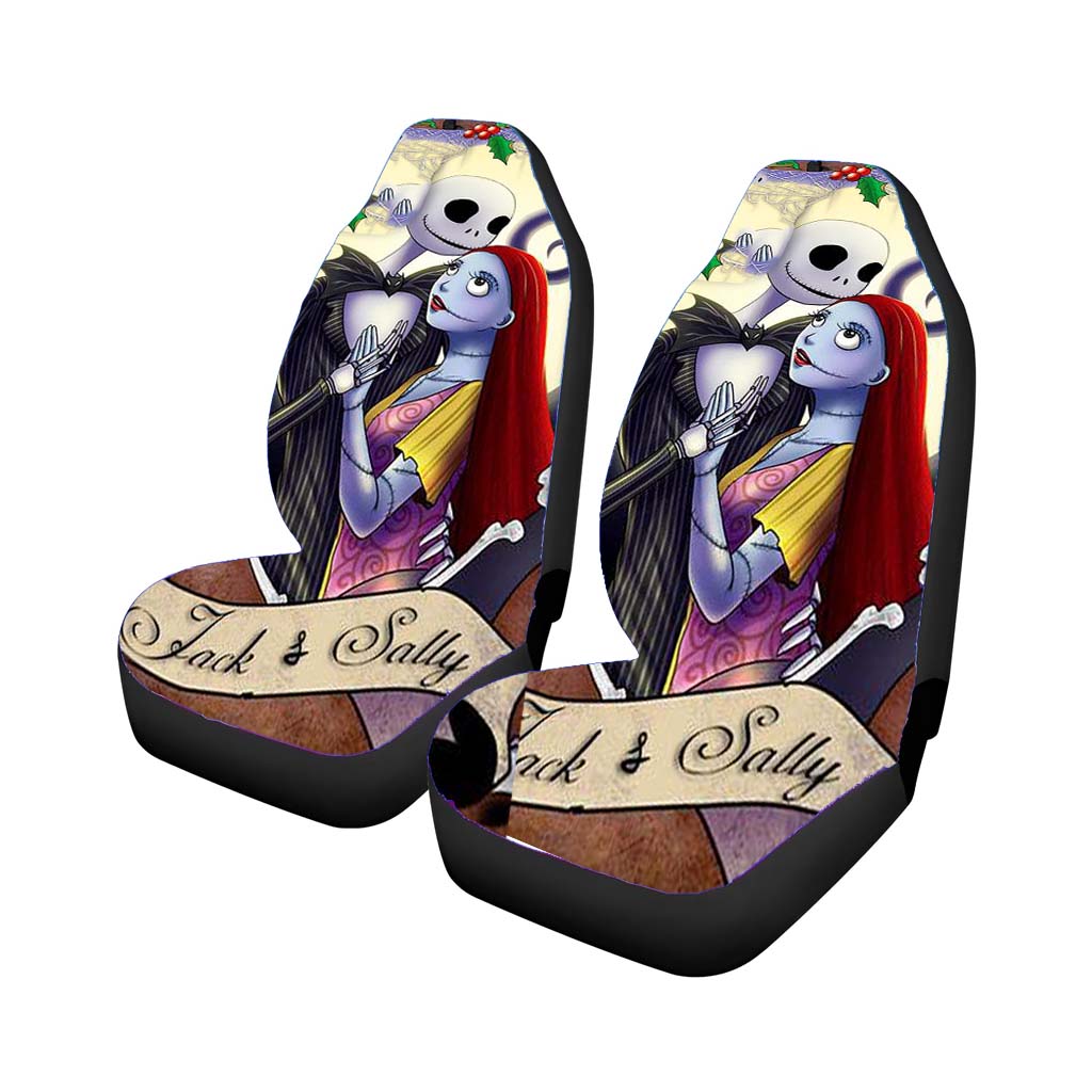 Jack And Sally Nightmare car Seat Covers