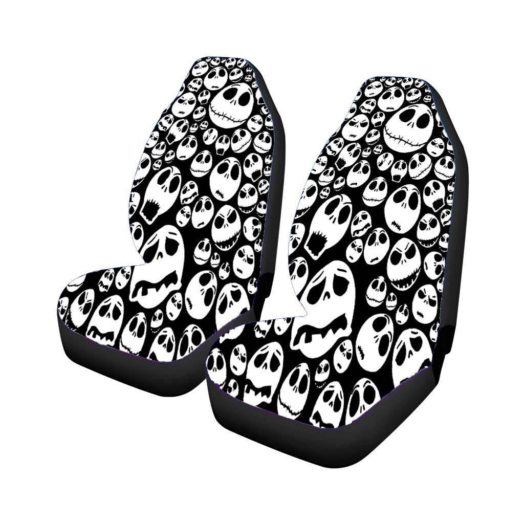 Jack Skellington Face Pattern car Seat Covers