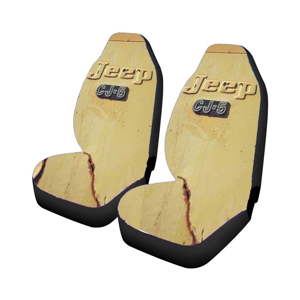 Jeep Cj5 Logo car Seat Covers