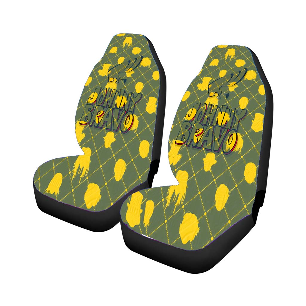 Johnny Bravo Cartoon Pattern car Seat Covers