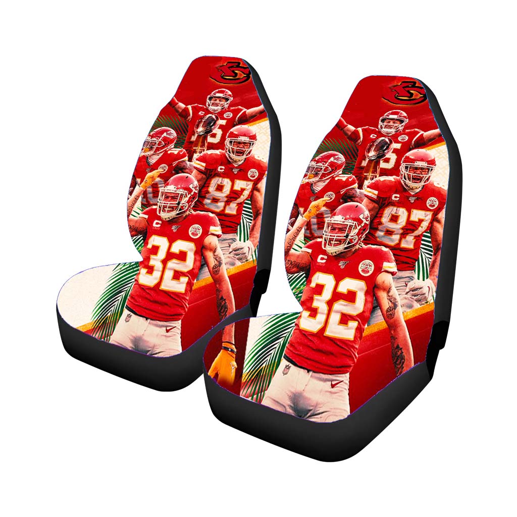 Kansas City Chiefs Logo Champions car Seat Covers