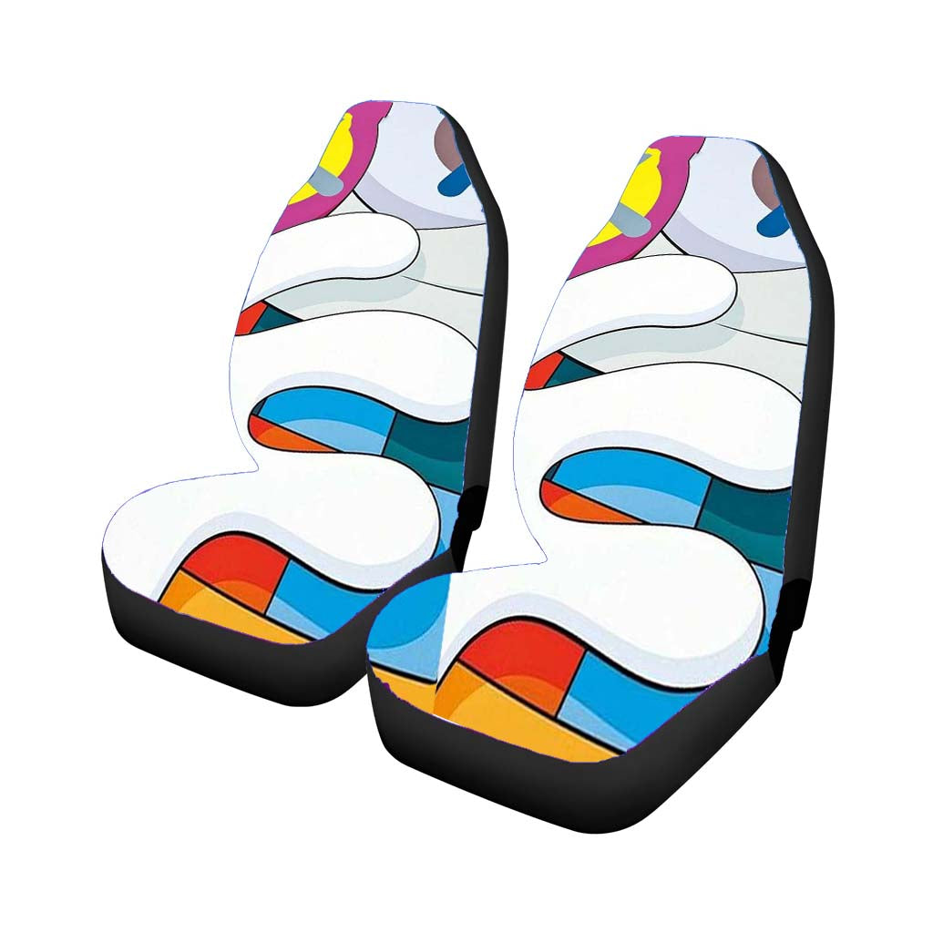 Kaws Cartoon Art car Seat Covers