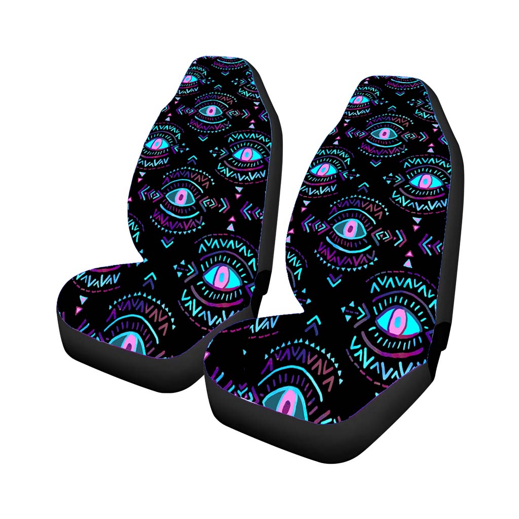 Kenzo Eye Pattern car Seat Covers