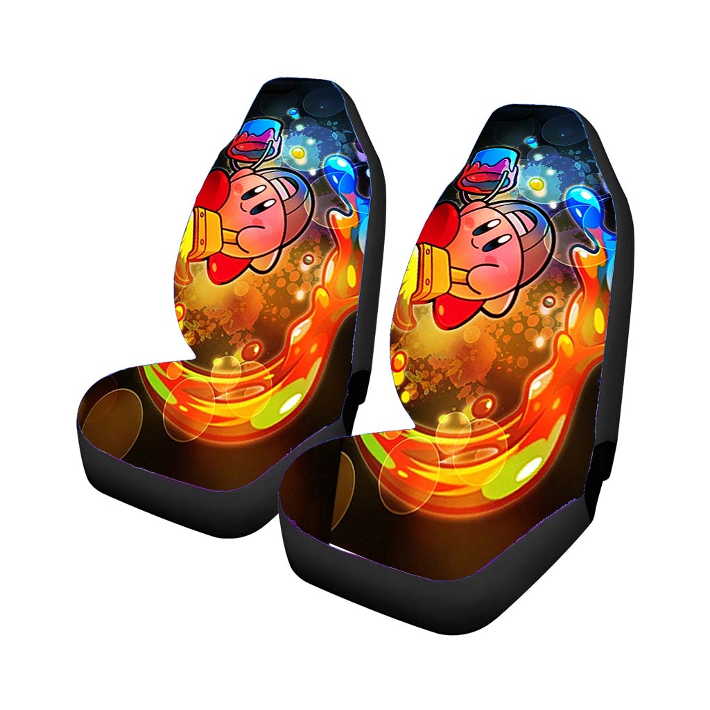 Kirby Cute Art car Seat Covers