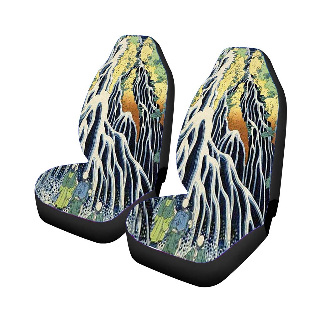 Kirifuri Falls In Kurokawa Mountain car Seat Covers