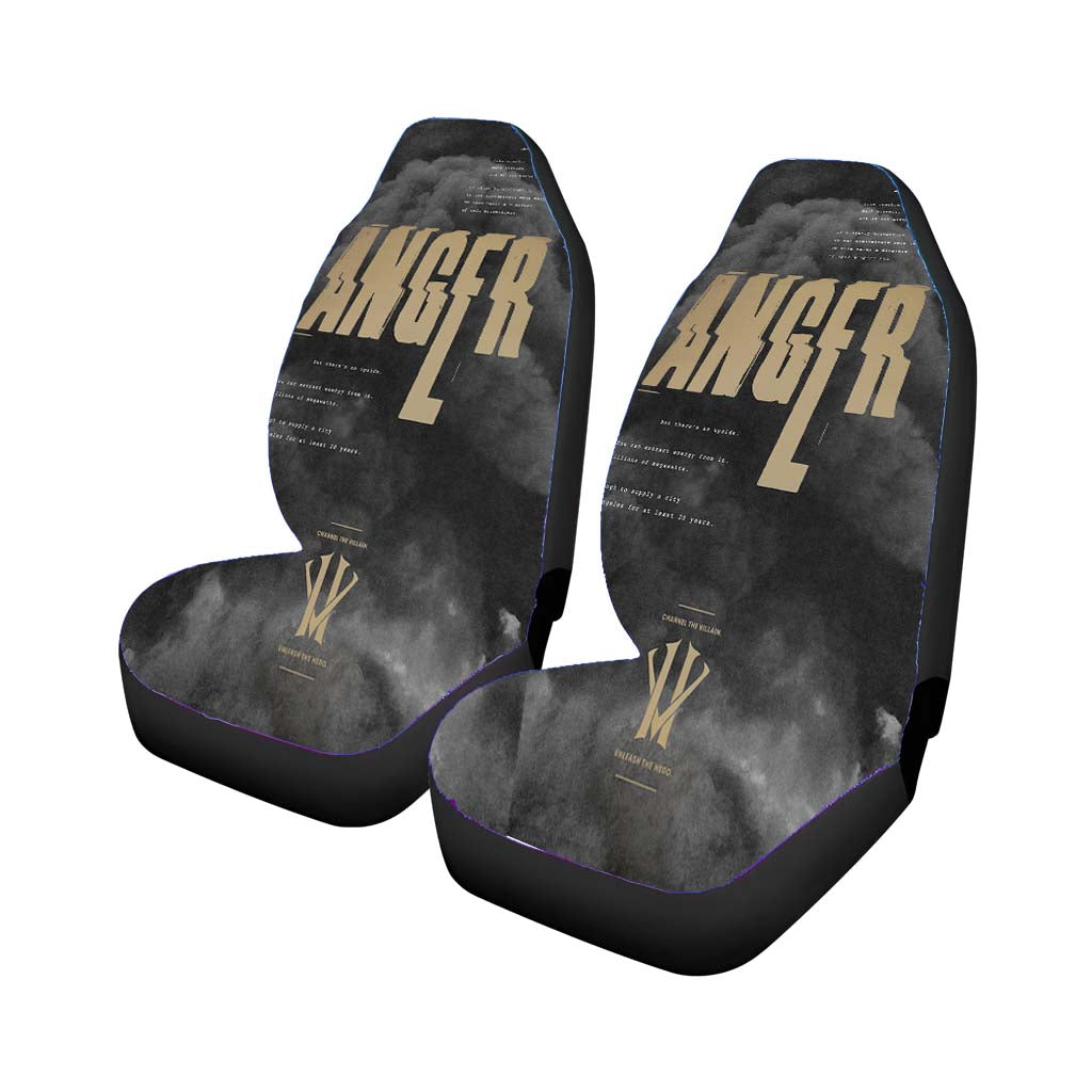Kobe Bryant Anger Herovillain car Seat Covers