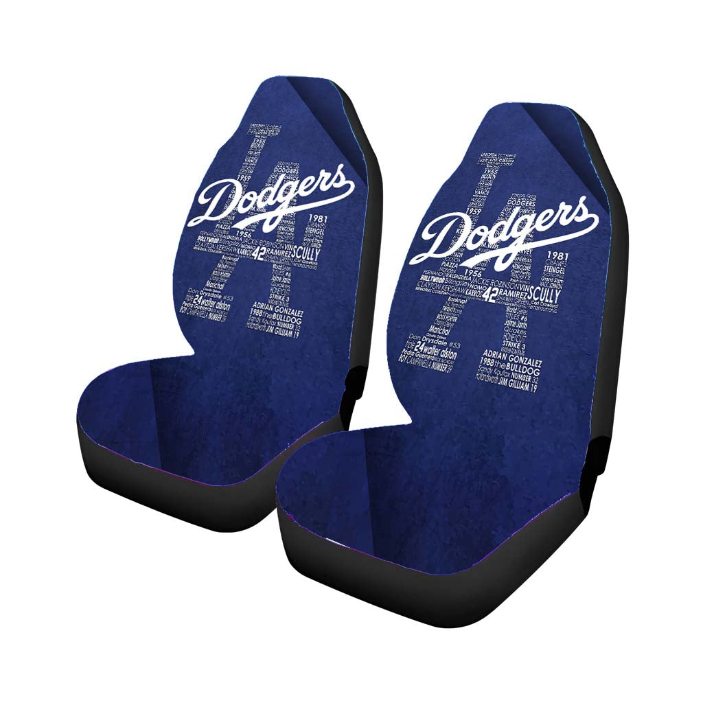La Dodgers car Seat Covers