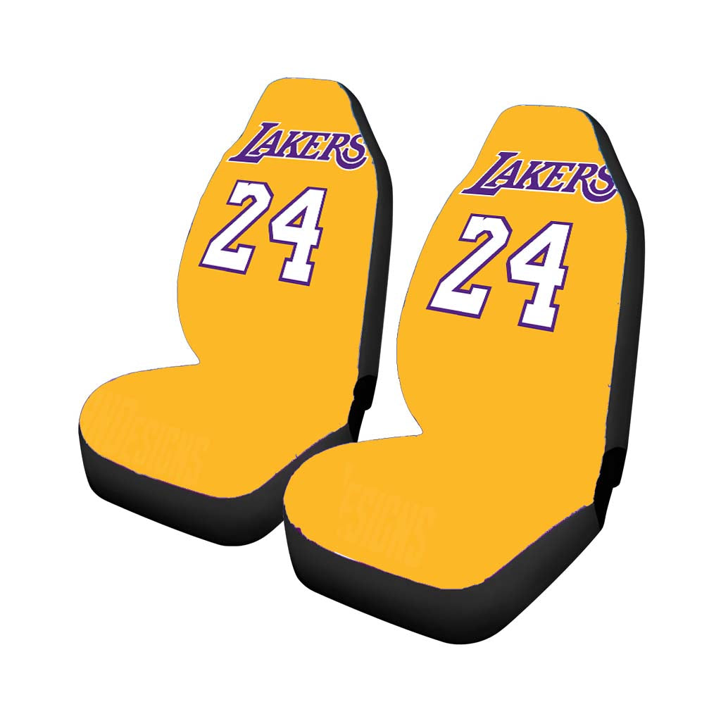La Lakers Jersey 24 Kobe Bryant car Seat Covers