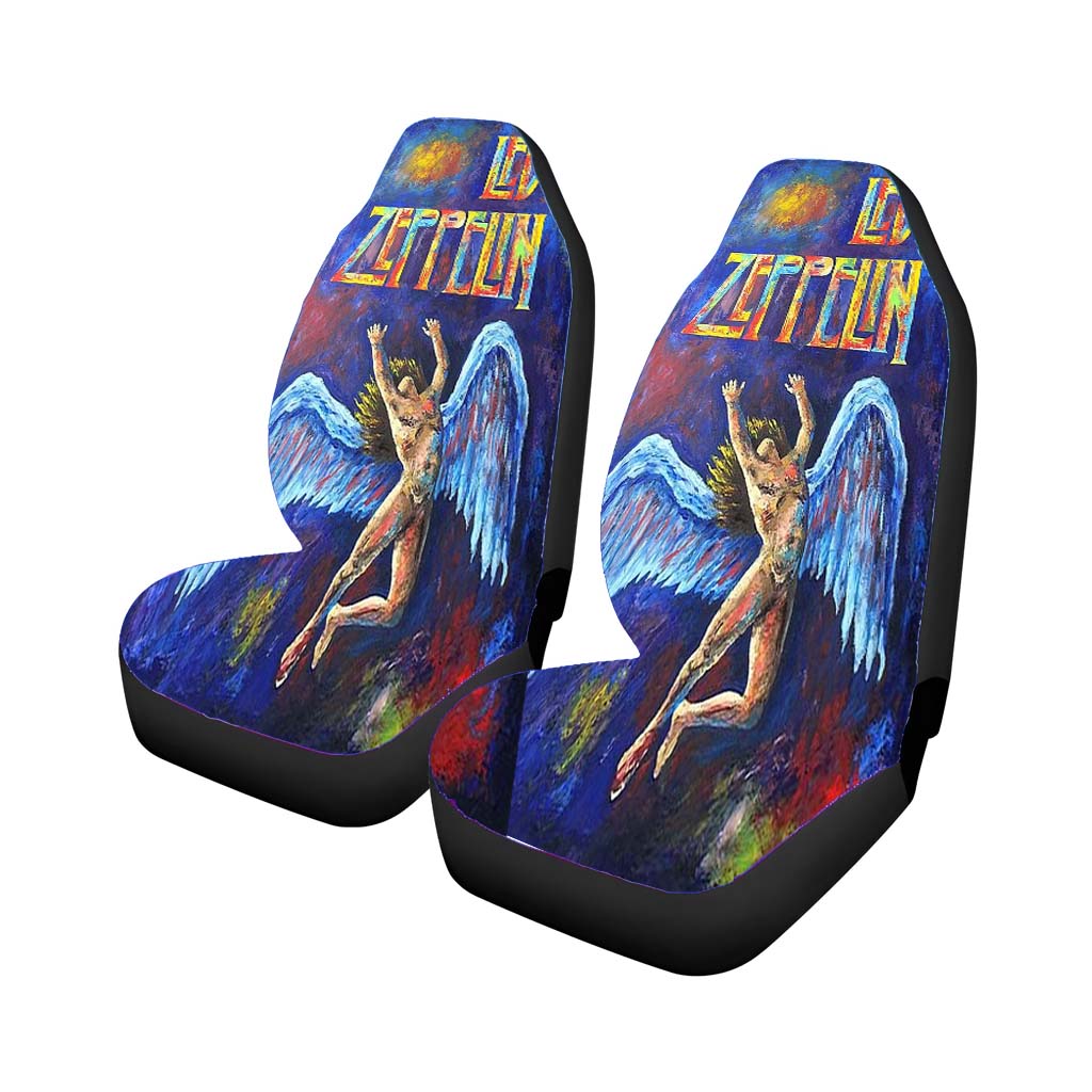 Led Zeppelin Angels Painting Wallpaper car Seat Covers