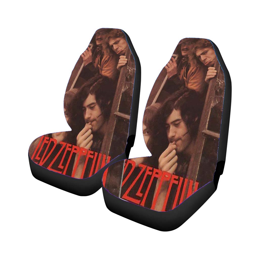 Led Zeppelin Chateau Marmont Old Poster Car Seat Covers