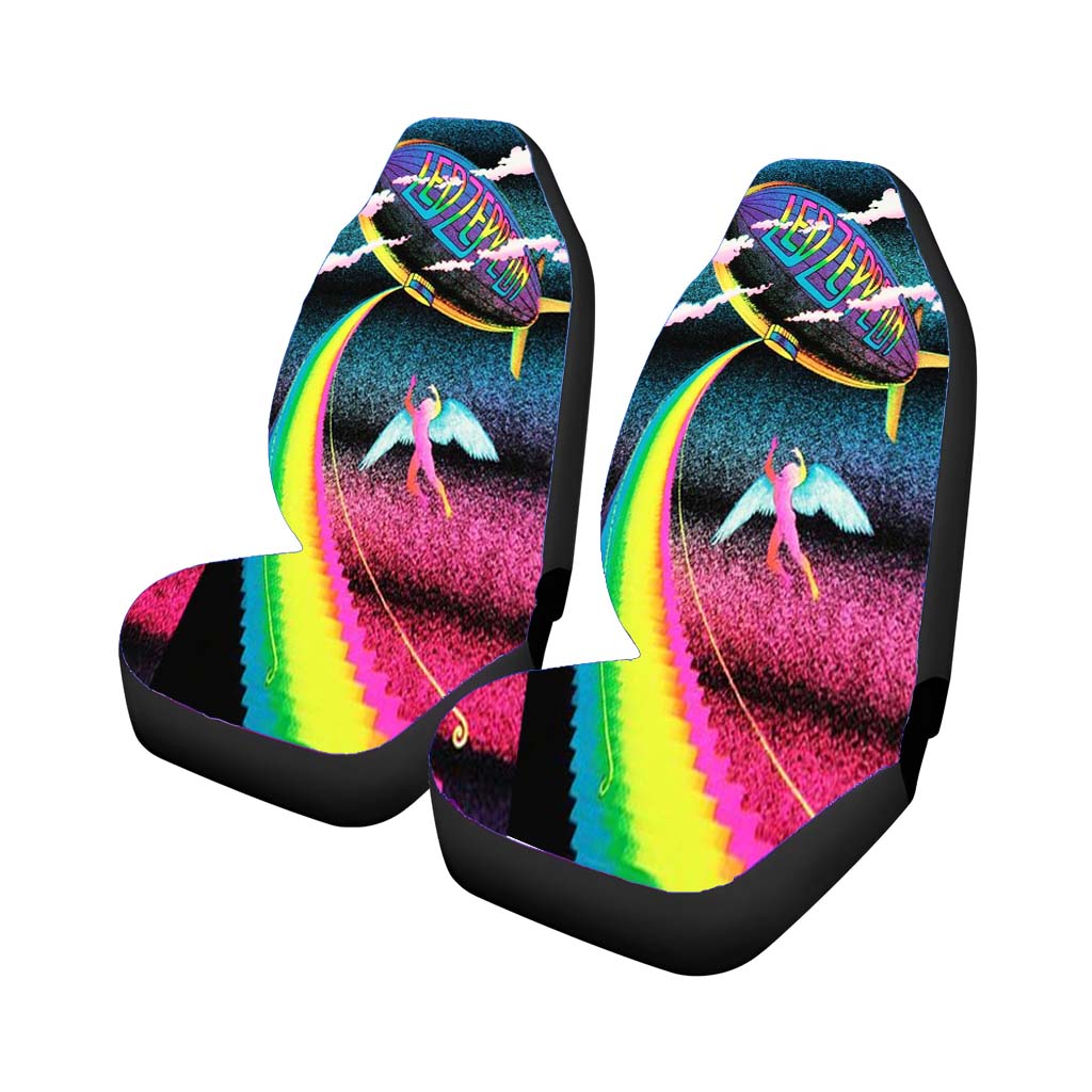 Led Zeppelin Vintage Art Wallpaper car Seat Covers