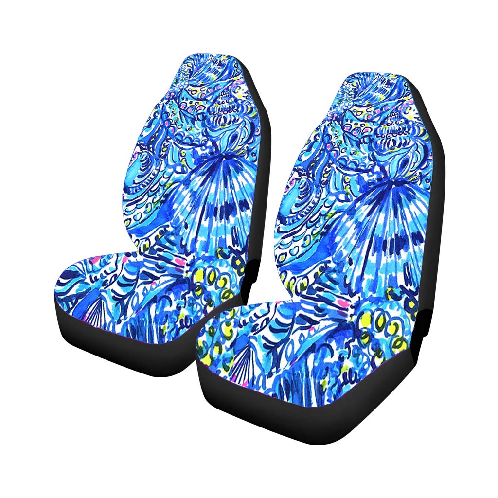 Lilly Pulitzer Ceviche car Seat Covers