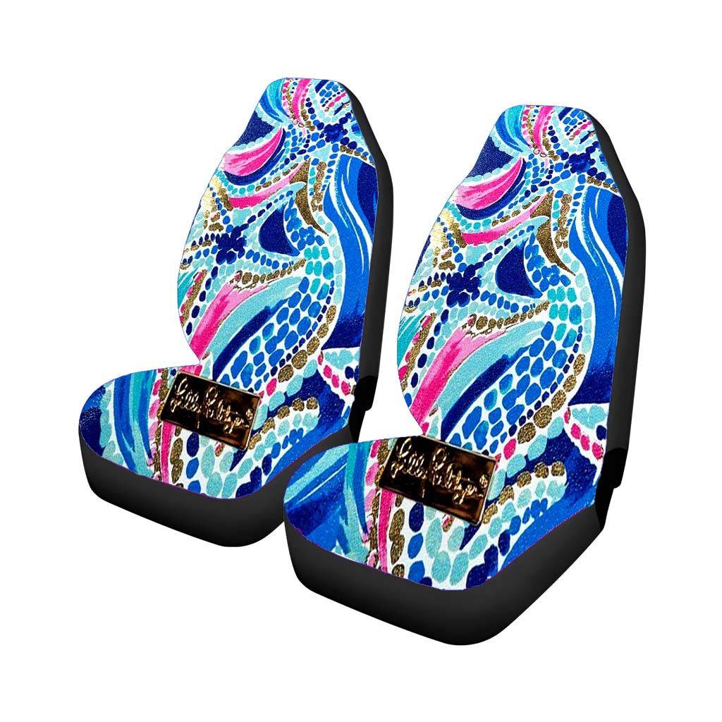 Lilly Pulitzer Ocean Jewels car Seat Covers
