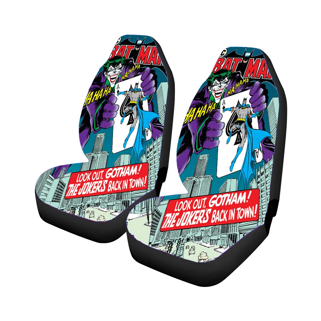 Look Out Gotham The Jokers Back In Town car Seat Covers