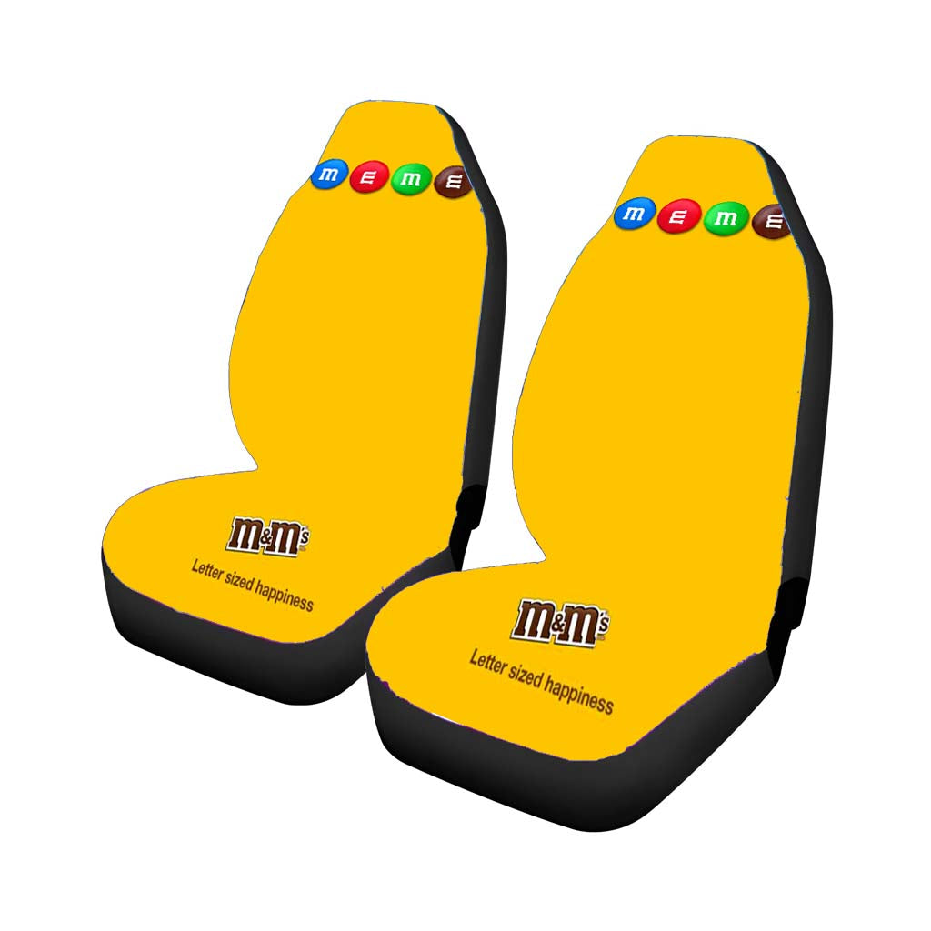 M&M'S Minimalistic car Seat Covers