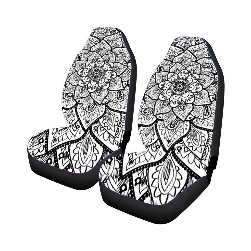Mandala Flower car Seat Covers