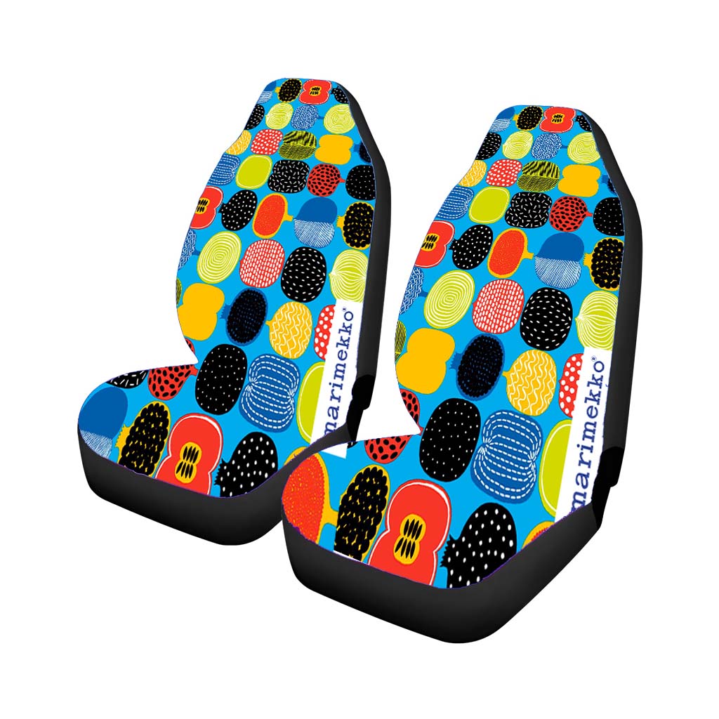 Marimekko Fruits Kompottimonogram Heritage car Seat Covers