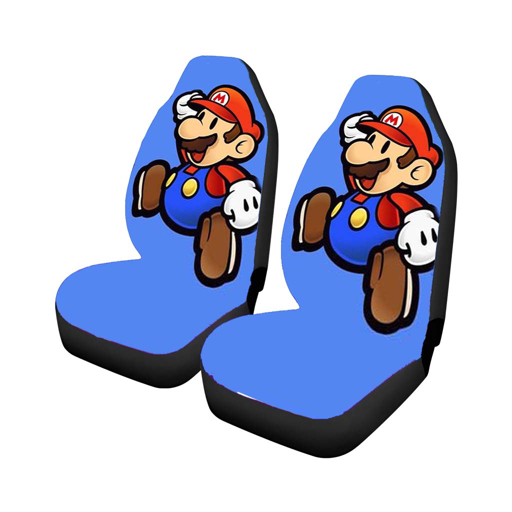 Mario Paper car Seat Covers