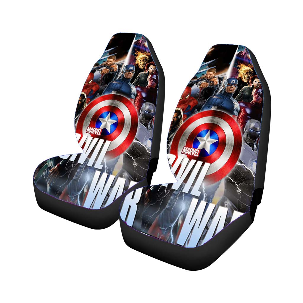 Marvel Civil War car Seat Covers