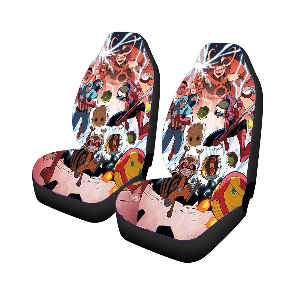 Marvel Tsum Tsum 2 car Seat Covers