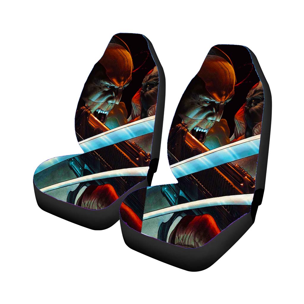 Marvel Wolverine Vs Deadpool car Seat Covers