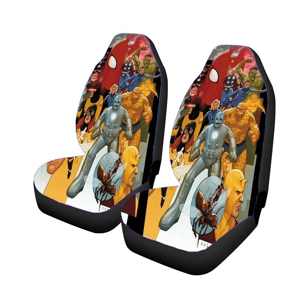 Marvels 80Th Anniversary car Seat Covers