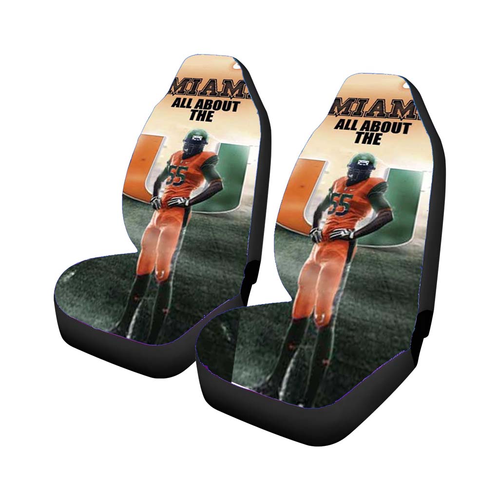 Miami Hurricanes All About car Seat Covers