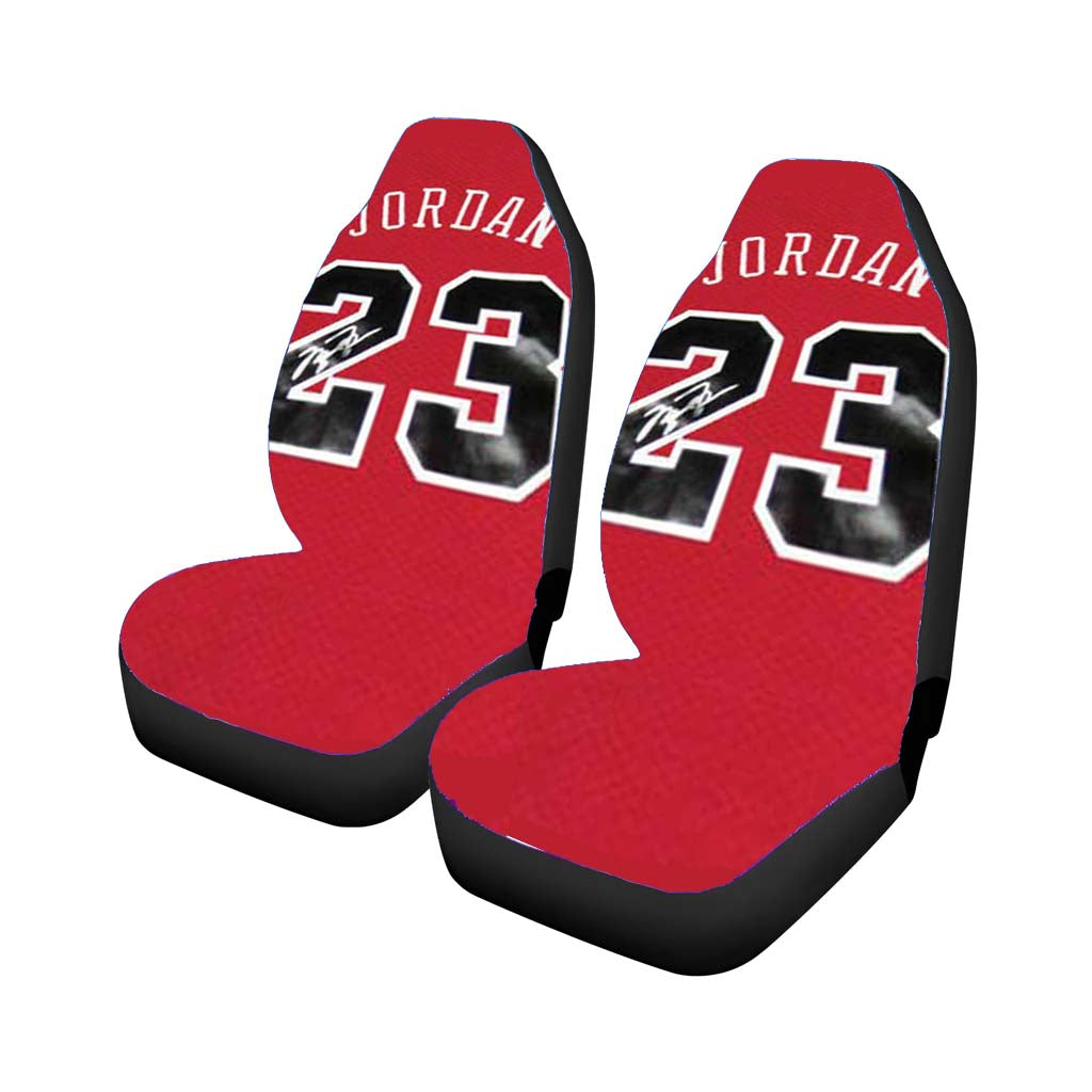 Michael Jordan Jersey Signed 23 car Seat Covers