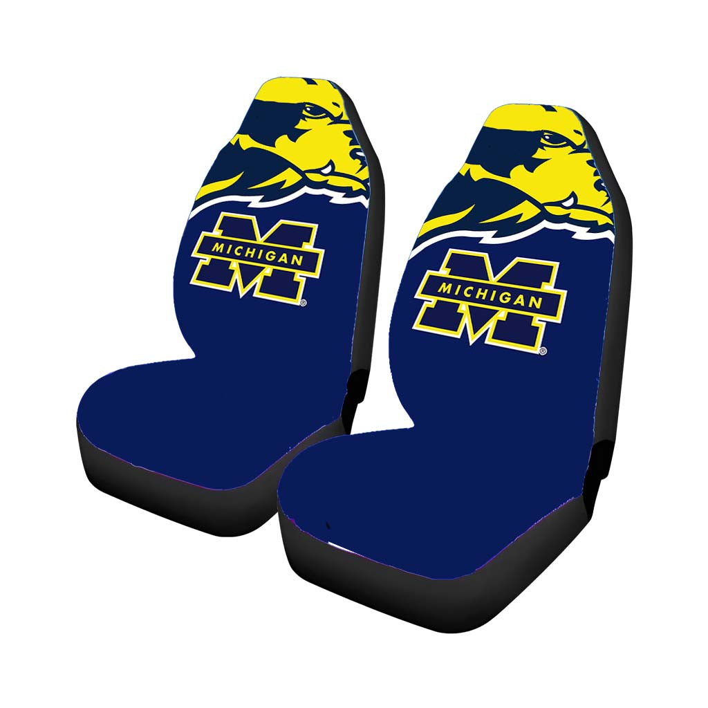 Michigan Wolverines 5 car Seat Covers