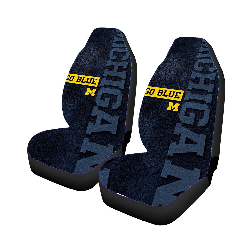 Michigan Wolverines Football 10 car Seat Covers